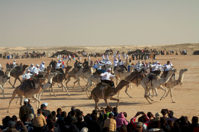 Joulun kamelikisa Tunisiassa