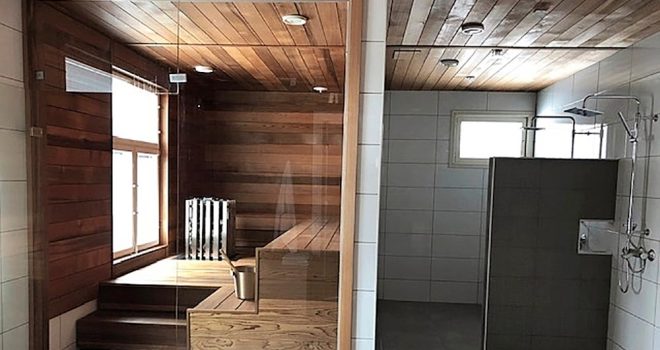 Saunaremontti: Hirsitaloon tuli sauna