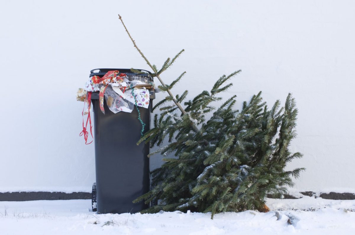 Joulun ja uudenvuoden jätteiden lajittelu ja kierrätys