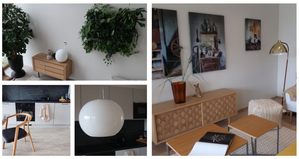 Asuntomessut Loviisassa: vintage-löydöt yhdistyvät moderniin designiin.