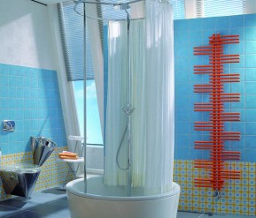Kylpyhuoneen patteri lämmittää huonetilan ja kuivaa samalla pyyhkeet ja muut vaatekappaleet